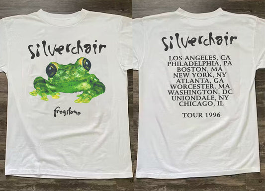 Silverchair Frogstomp Tour Concert 1996 T-Shirt, Silverchair Rock Band Shirt
