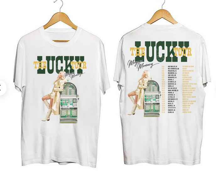 Megan Moroney The Lucky Tour 2023 Shirt, Megan Moroney Fan Shirt.