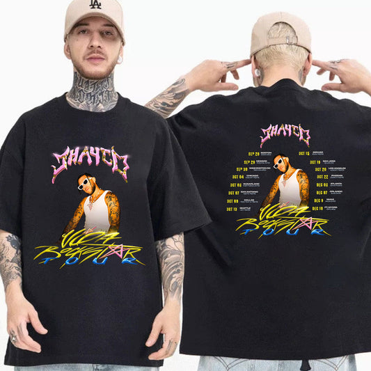 Jhayco Vida Rockstar Of The US Shirt, Jhayco 2023 Tour Shirt