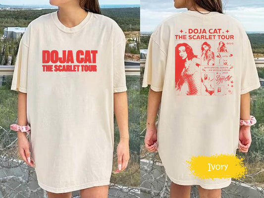 Doja Cat The Scarlet Tour 2023 Shirt, Doja Cat Fan Shirt, The Scarlet 2023 Concert Shirt