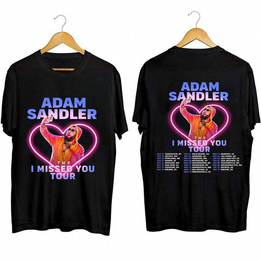 Adam Sandler The I Missed You Tour 2023 T-Shirt