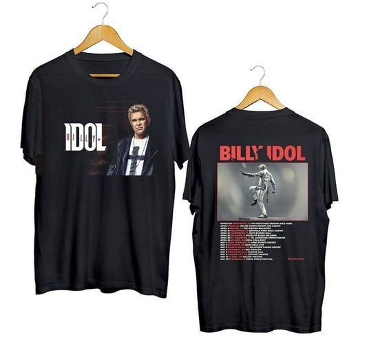 Billy Idol Live Music Tour 2023 T-shirt, Music Band Tour 2023 Shirt