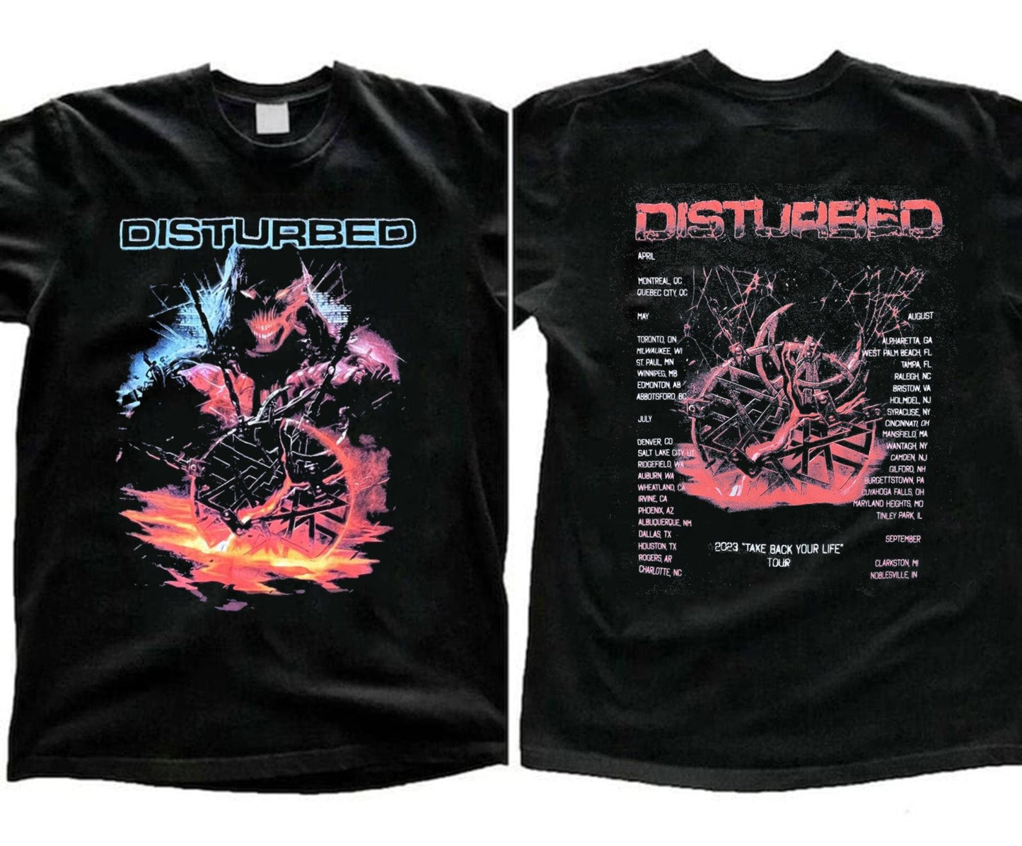 Disturbed Concert Fan T-Shirt
