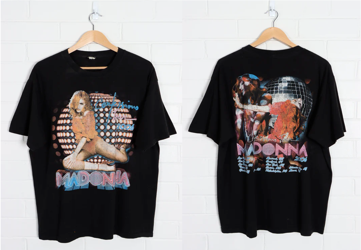 MADONNA 2006 Confessions Tour T Shirt