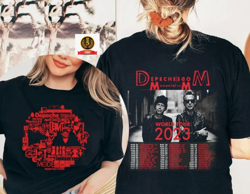Tour 2023 Depeche Mode World T-Shirt, Mori Memento