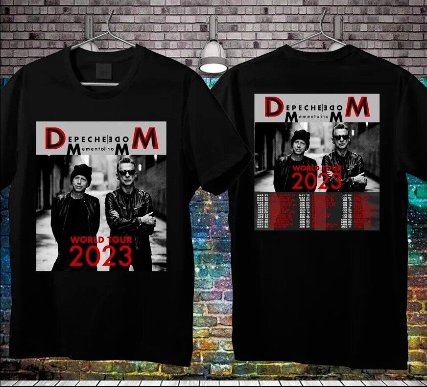 Depeche Mode t shirt, Memento Mori World Tour 2023 T-Shirt