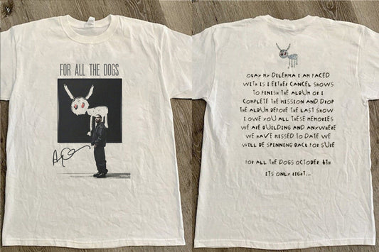 Drake shirt, albumFor All The Dogs Drake shirt, For All The Dogs Drake