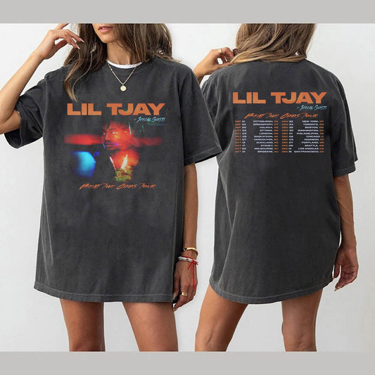 Lil Tjay Beat The Odds Tour 2023 Shirt, Rapper Lil Tjay 2023 Concert Shirt