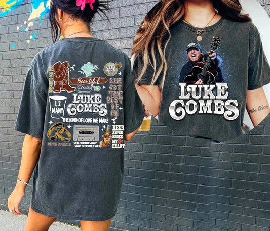 L.u.k.e C.o.m.bs 2023 World Tour T-Shirt, Bull-head T Shirt