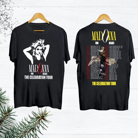 2024 Madonna The Celebration Tour T-Shirt, Madonna 90s Vintage Shirt