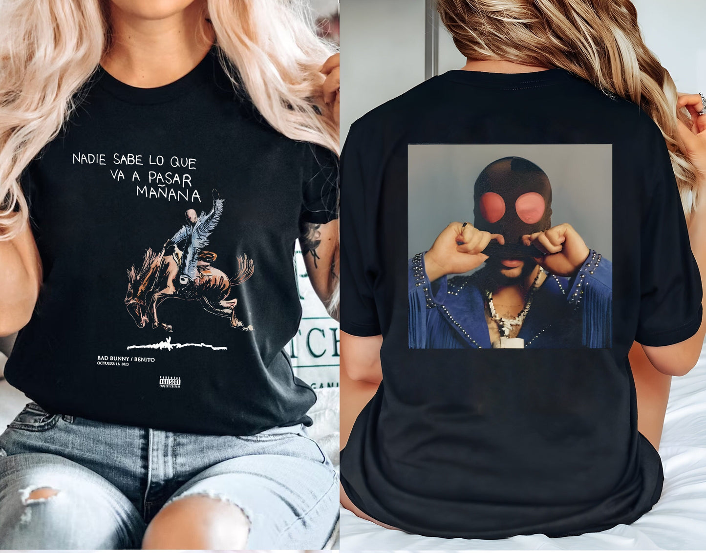 Bad bunny new album nobody knows what will happen in shirt