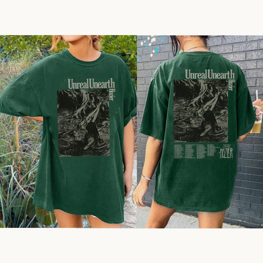 Hozier Unreal Unearth full dates 2023 Tour Shirt