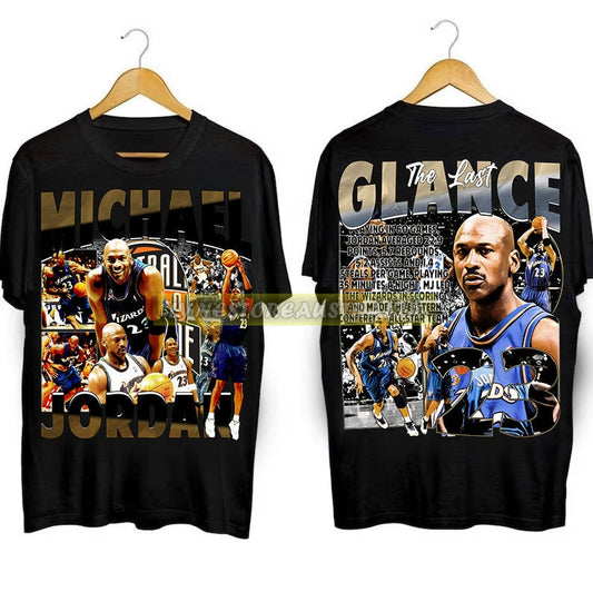 Michael Jordan 90s Vintage Bootleg Style Basketball Shirt