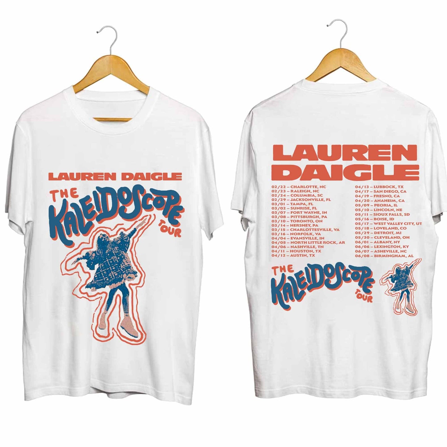 Lauren Daigle 2024 Tour Thank God I Do Shirt