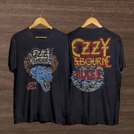 Ozzy Osbourne Bark At The Moon Tour '84 T-Shirt, Vintage Ozzy Osbourne T-Shirt