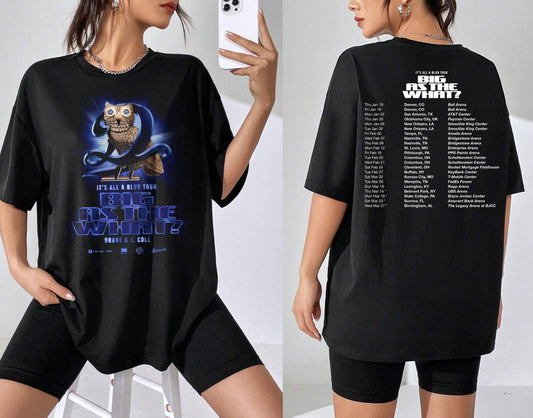 Drake Sweatshirt, Drake & J Cole Tour Sweatshirt, It's All A Blur Tour 2024 Shirt