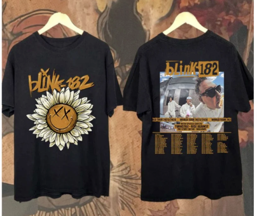 Vintage B182 T-Shirt,182 The World Tour 2023 2024 Shirt