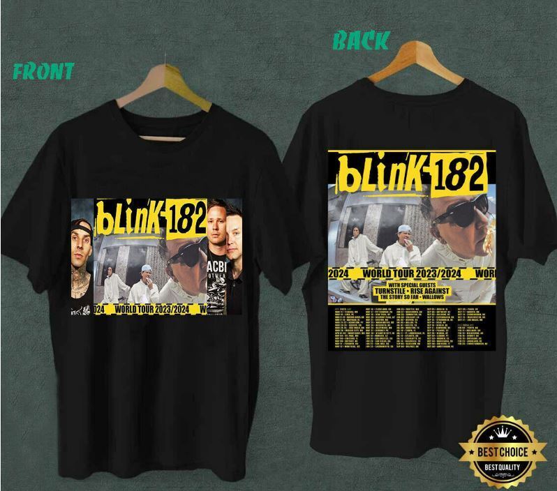 B182 World Tour 2023 2024 T-Shirt
