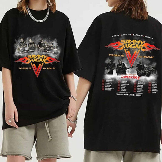 Sammy Hagar 2024 Tour Shirt, Sammy Hagar Fan Shirt, Gift For Fans Shirt