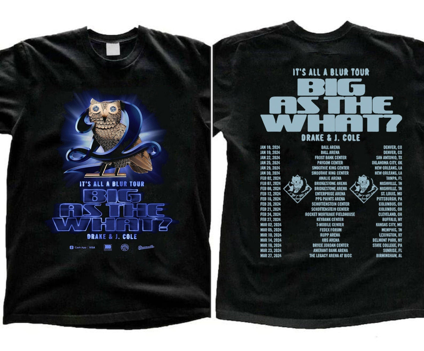 Drake Shirt - Big As A What Tour Shirt - Drake Shirt