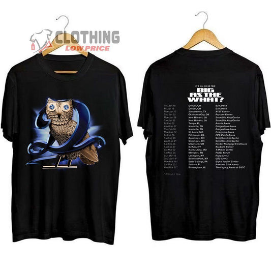 Drake J Cole Big As The What Tour 2024 Merch, Drake J Cole Shirt