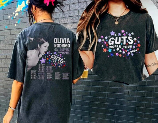 Olivia Rodrigo Guts Tour T-Shirt