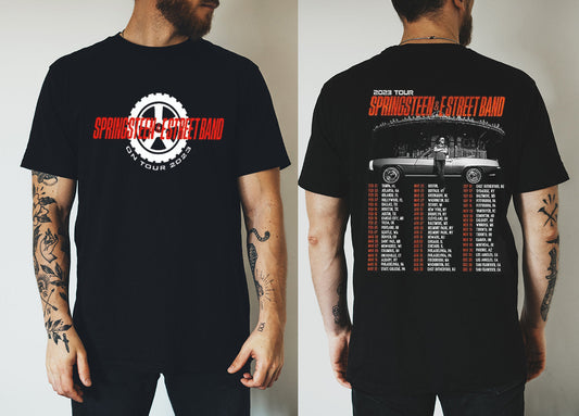 Graphic Bruce Springsteen & E Street 2023 Tour Shirt/E Street Band Shirt