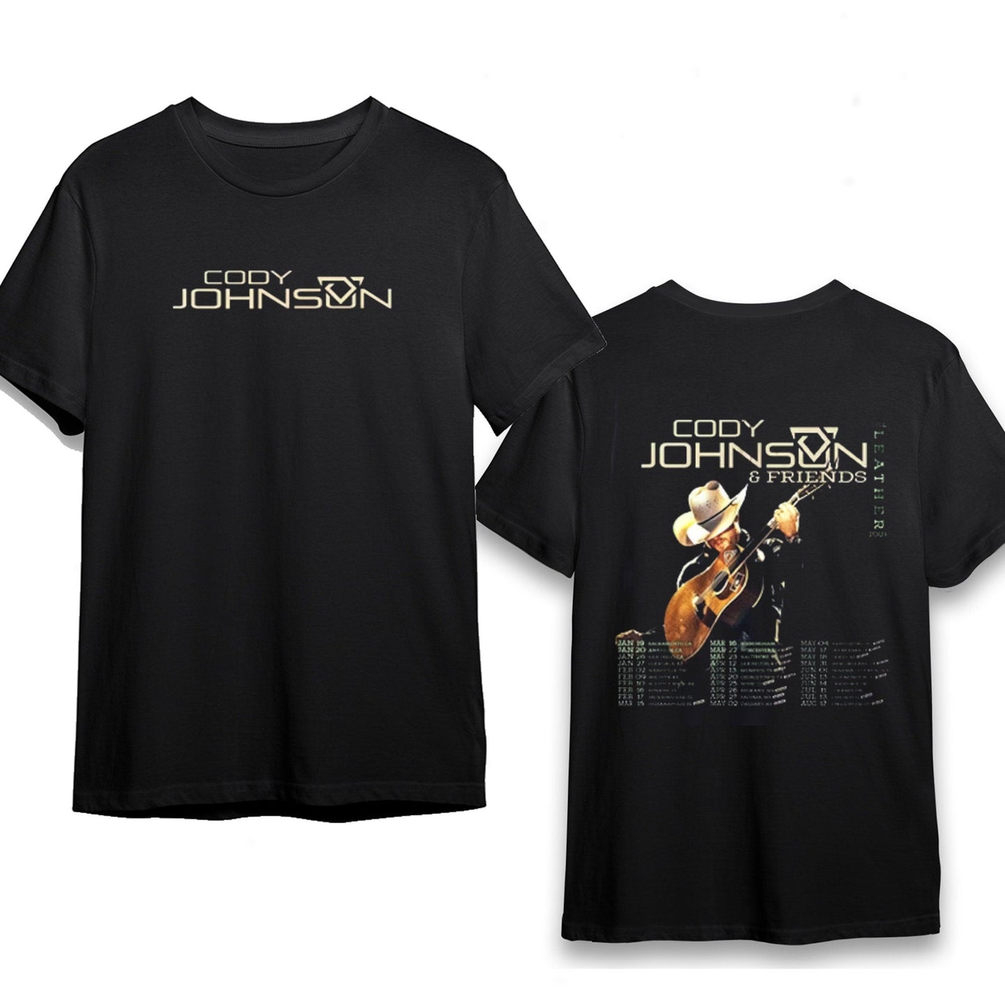 Vintage Cody Johnsonn The Leather Tour 2024 Shirt, Cody Johnsonn Concert 2024