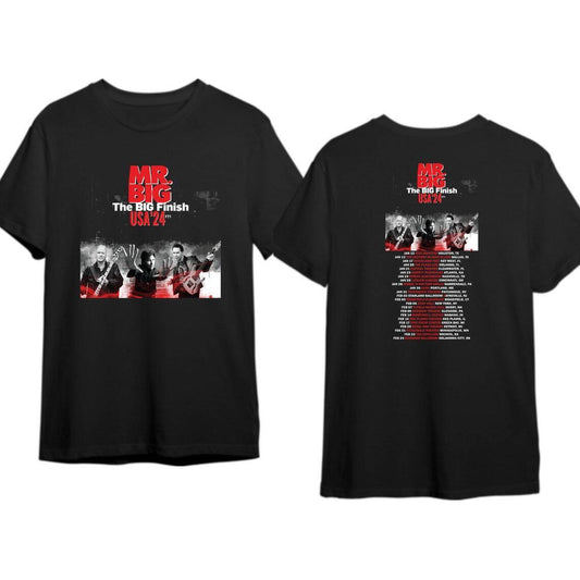 Mr. Big Finish Tour 2024 Shirt, Big Finish Merch Shirt