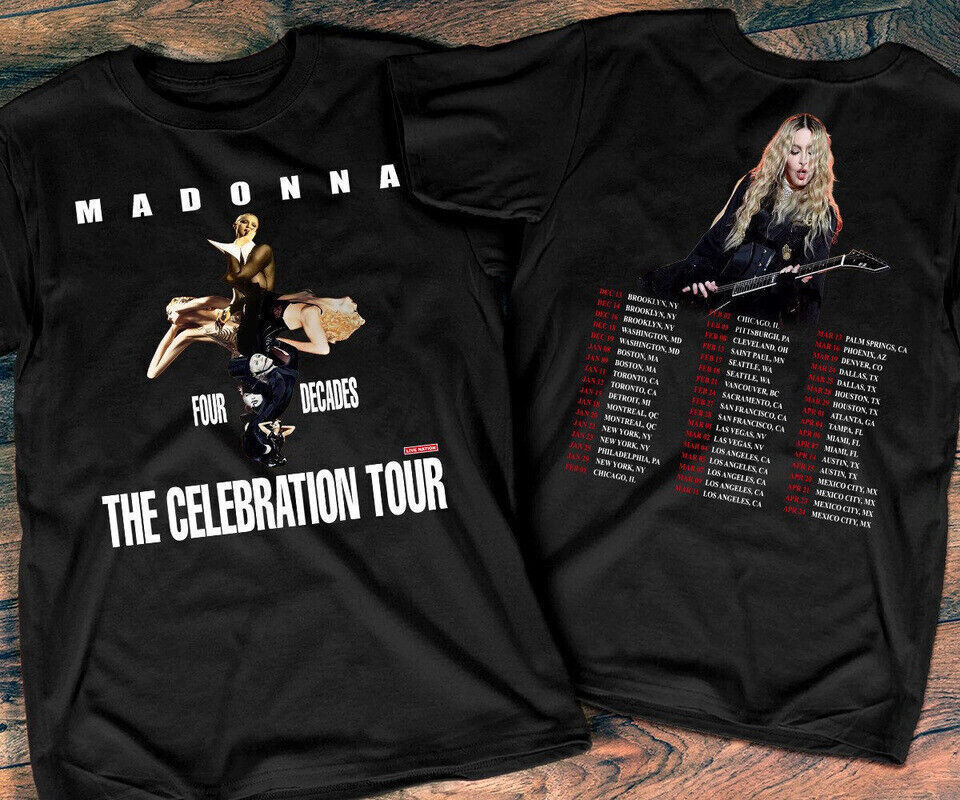Madonna The Celebration Tour 2023-2024 T-Shirt