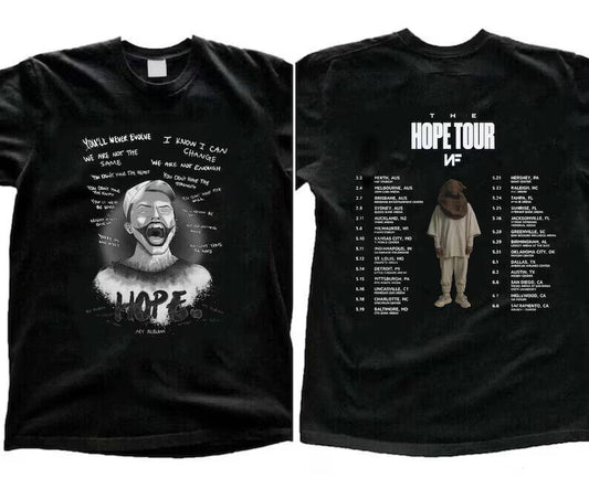 NF Hope Tour 2024 Shirt, NF 2024 Concert Shirt