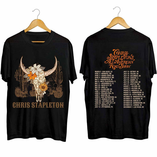 Chris Stapleton All American Road Show 2024 Tour Shirt, Chris Stapleton Fant