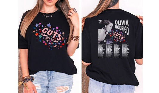Guts 0livia World Tour Shirt, Vintage Olivia Guts Tour Shirt, Rodrigo World Tour Shirt, Olivia Tour 2023 Guts Shirt