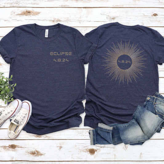 Total Eclipse April 8th 2024, Shirt, American Eclipse 4.08.24 Astronomy T-Shirt