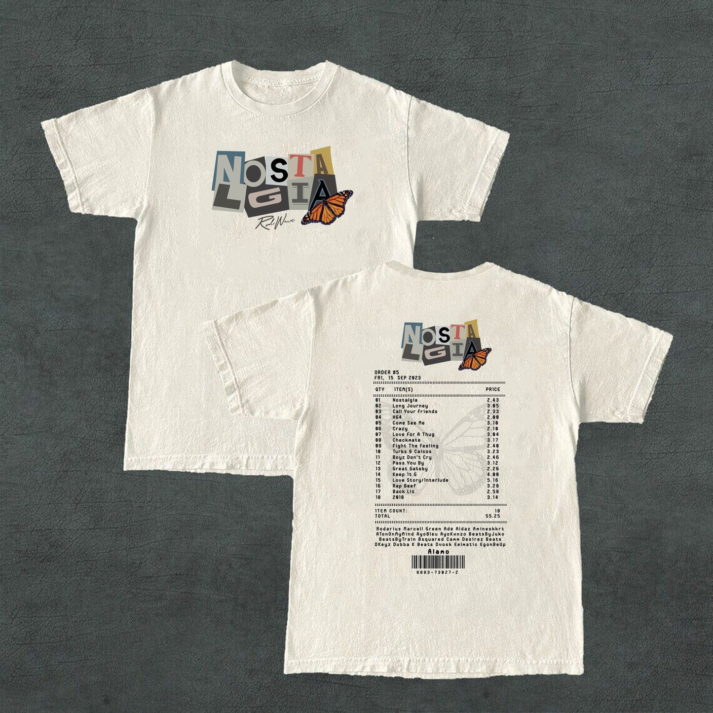 Rod-wave Nostalgia album tracklist Shirt