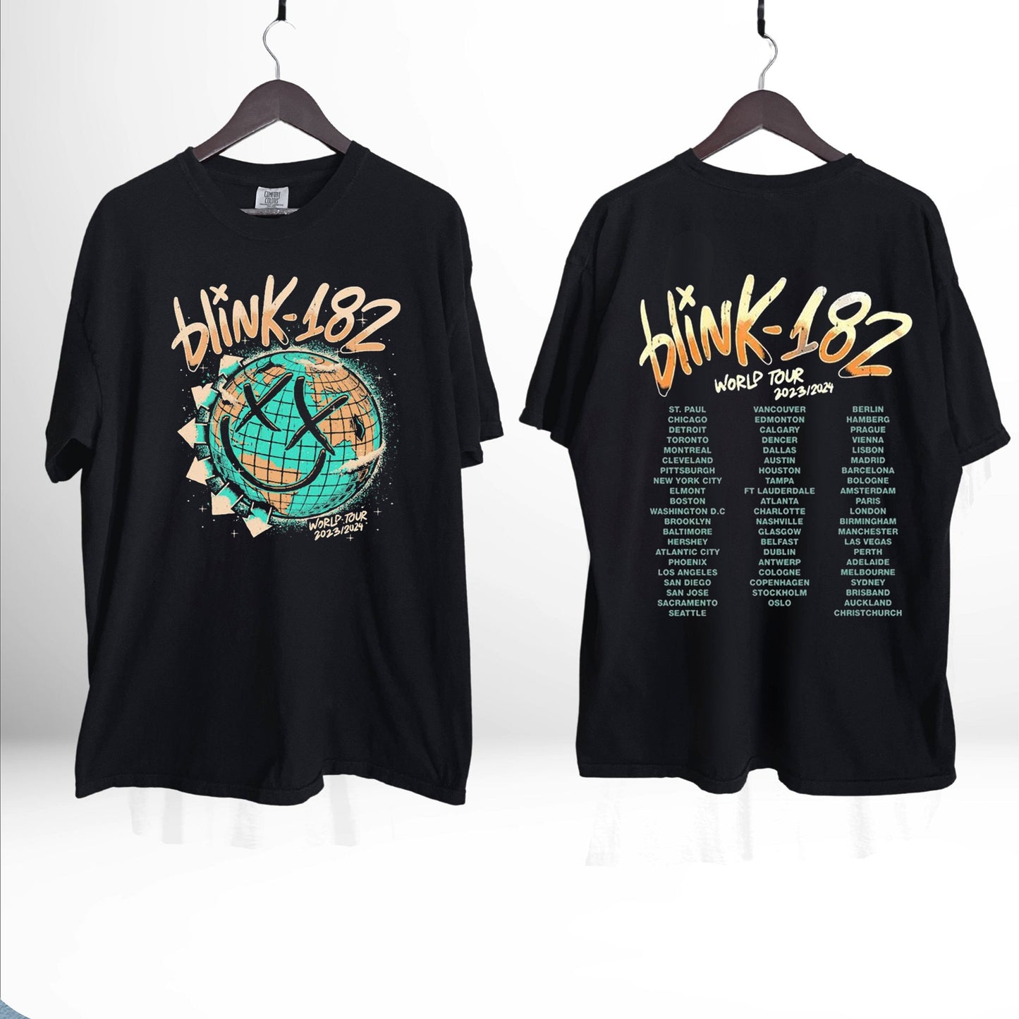 B182 2024 Tour Shirt, B182 2023 Tour Shirt, B182 World Tour tshirt