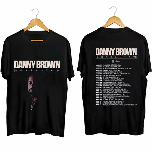 Danny Brown 2024 Tour Shirt, Danny Brown 2023 Concert Shirt