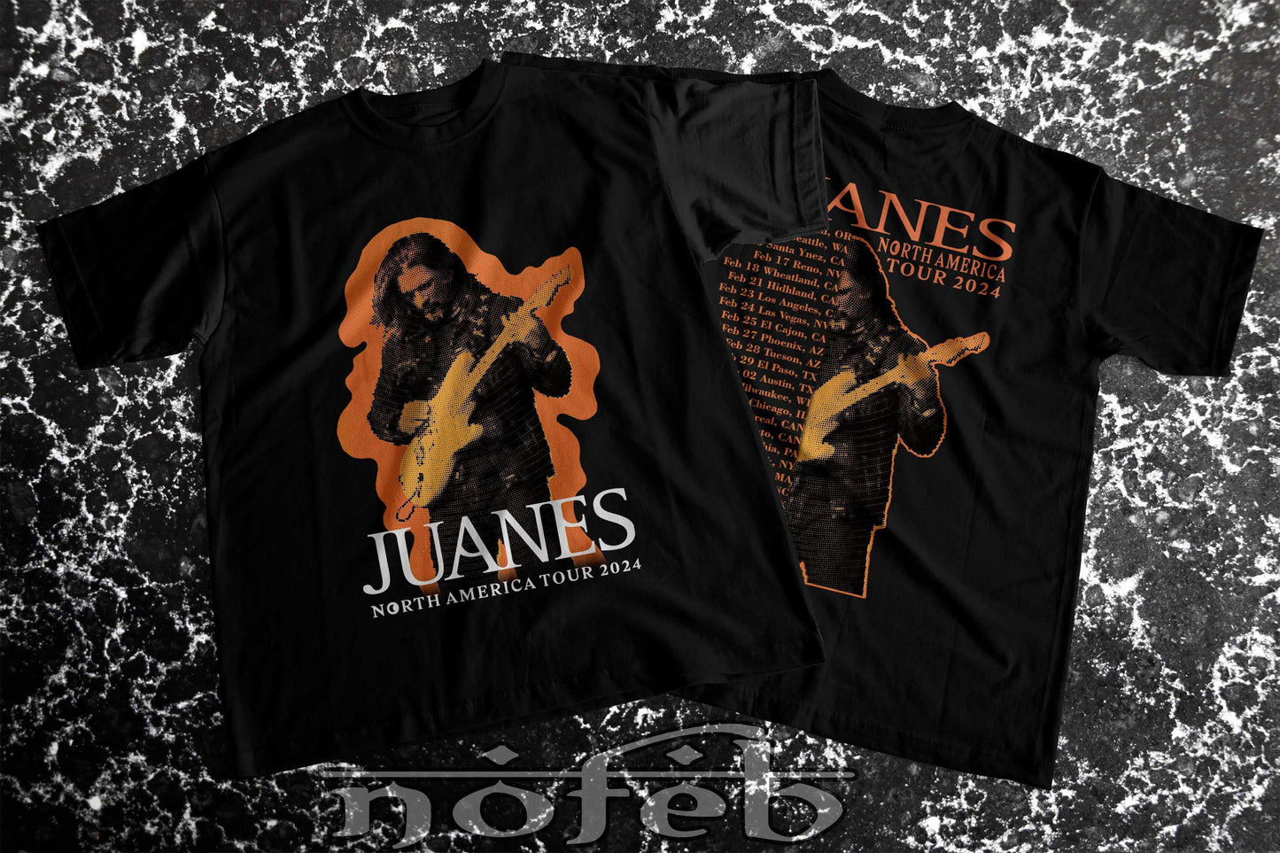 Juanes North America 2024 Tour Shirt