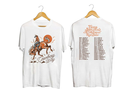 Chris Stapleton All American Road Show 2024 Tour Shirt, Chris Stapleton Shirt