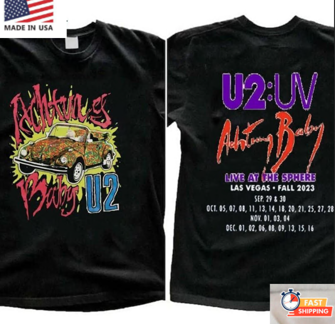 U2 Las Vegas Ultraviolet Sphere 2023 Uv Logo 2 Side