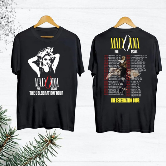 2024 Madonna The Celebration Tour T-Shirt