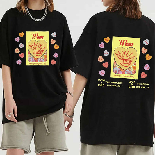 Ween 2024 Tour Double Sided Shirt