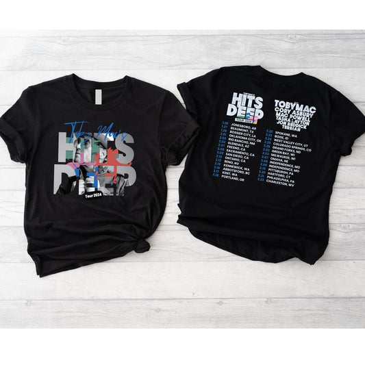 TobyMac Hits Deep Tour 2024 Shirt, TobyMac Fan Gift Shirt