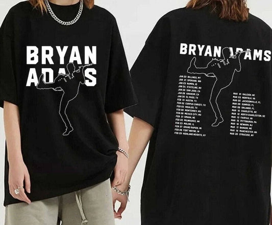 Bryan Adams Tour 2024 Shirt,Bryan Adams Tour 2024 tshirt