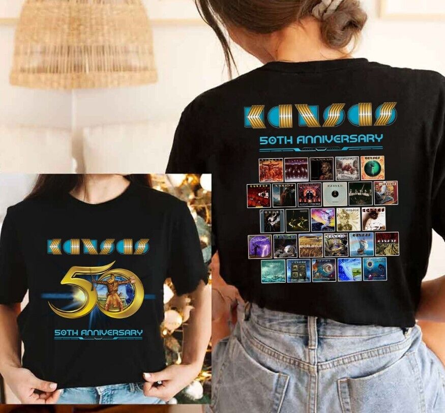 Anniversary Kansas Rock Band T-Shirt