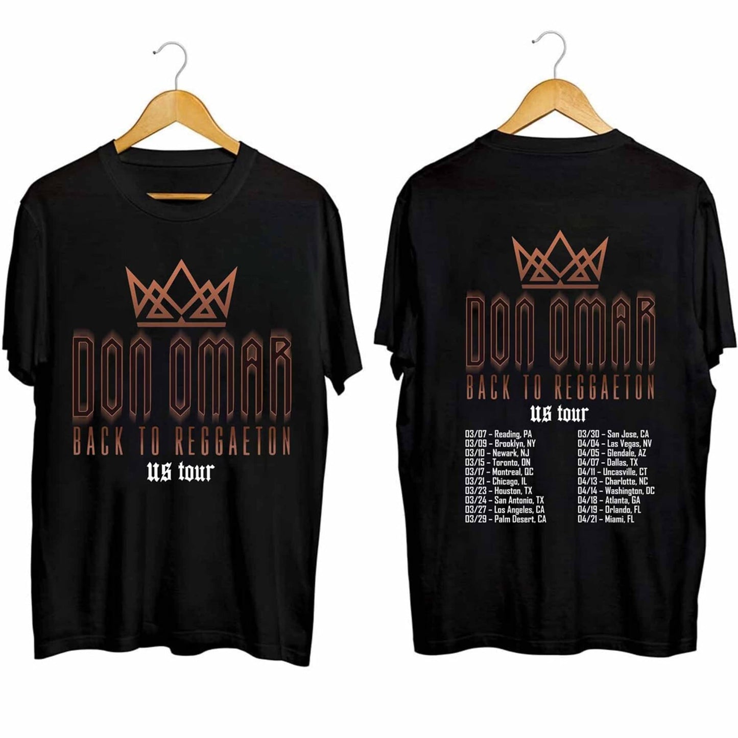 Don Omar 2024 Tour Concert Fan Shirt
