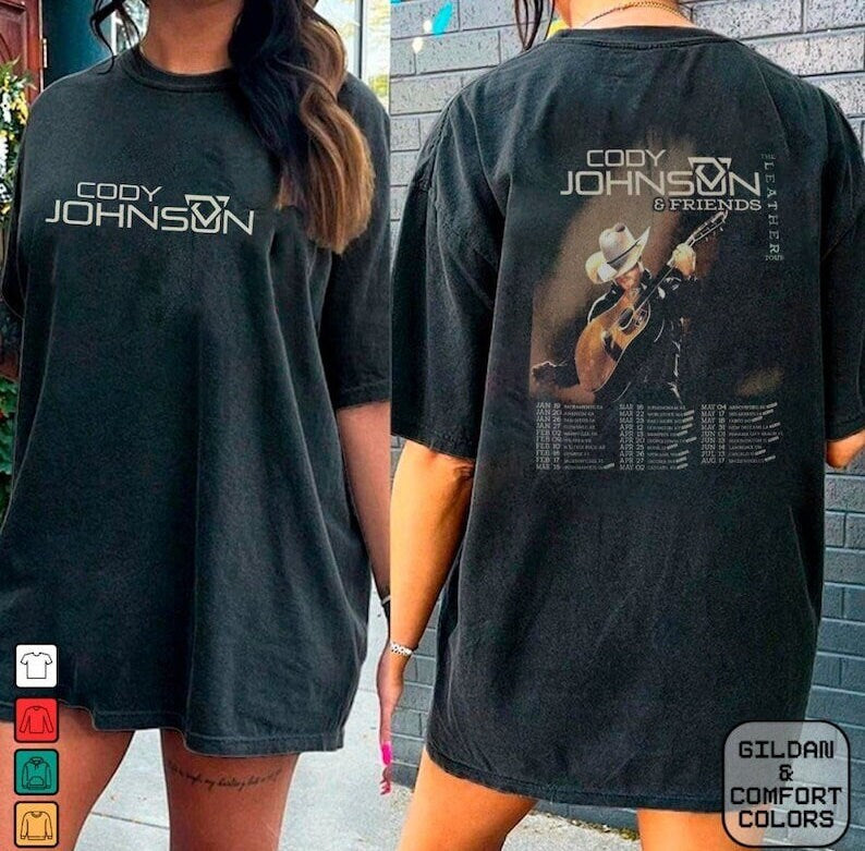Cody Johnsonn The Leather Tour 2024 T-Shirt, Cody Johnsonn Concert 2024