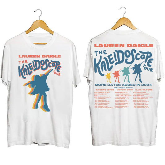 Lauren Daigle The Kaleidoscope Tour Shirt, Thank God I Do Tour Tee, Music Tour 20224