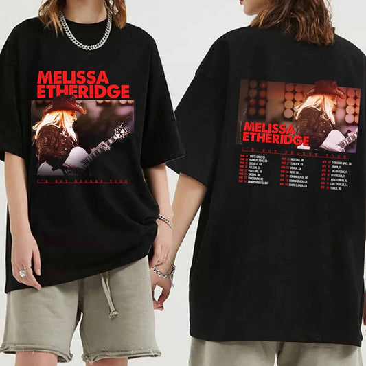 Melissa Etheridge I'm Not Broken 2024 US Tour Shirt