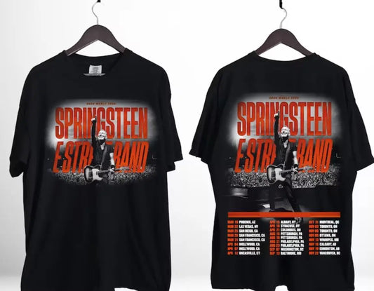 B. Springsteen 2024 Tour Shirt